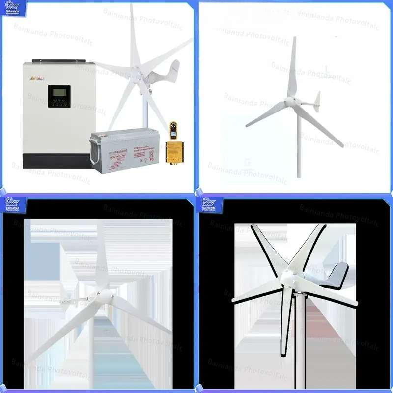 Renewable Energy Grid - 1000W 풍력 터빈 발전기 키트 오프그리드