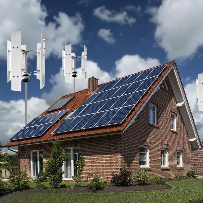 Wind Solar Hybrid Kit - 발전기 풍력 터빈 가정용 10Kw 전력