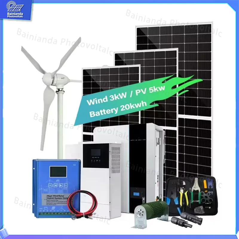 3KW 태양광 풍력 터빈 발전기 5KW 하이브리드 컨트 - Wind Solar Hybrid Kit 리뷰 및 가격