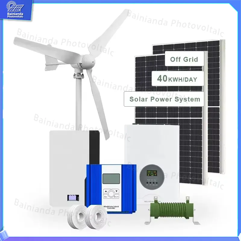 3KW 태양광 풍력 터빈 발전기 5KW 하이브리드 컨트 - Wind Solar Hybrid Kit 리뷰 및 가격
