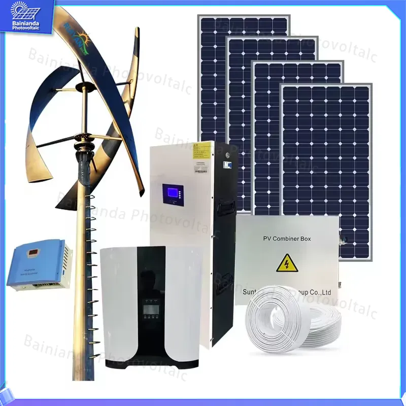 3KW 태양광 풍력 터빈 발전기 5KW 하이브리드 컨트 - Wind Solar Hybrid Kit 리뷰 및 가격