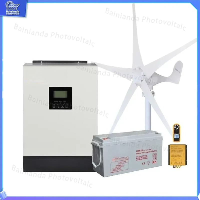 1000W 풍력 터빈 발전기 키트 오프그리드 태양광 발 - Renewable Energy Grid 리뷰 및 가격