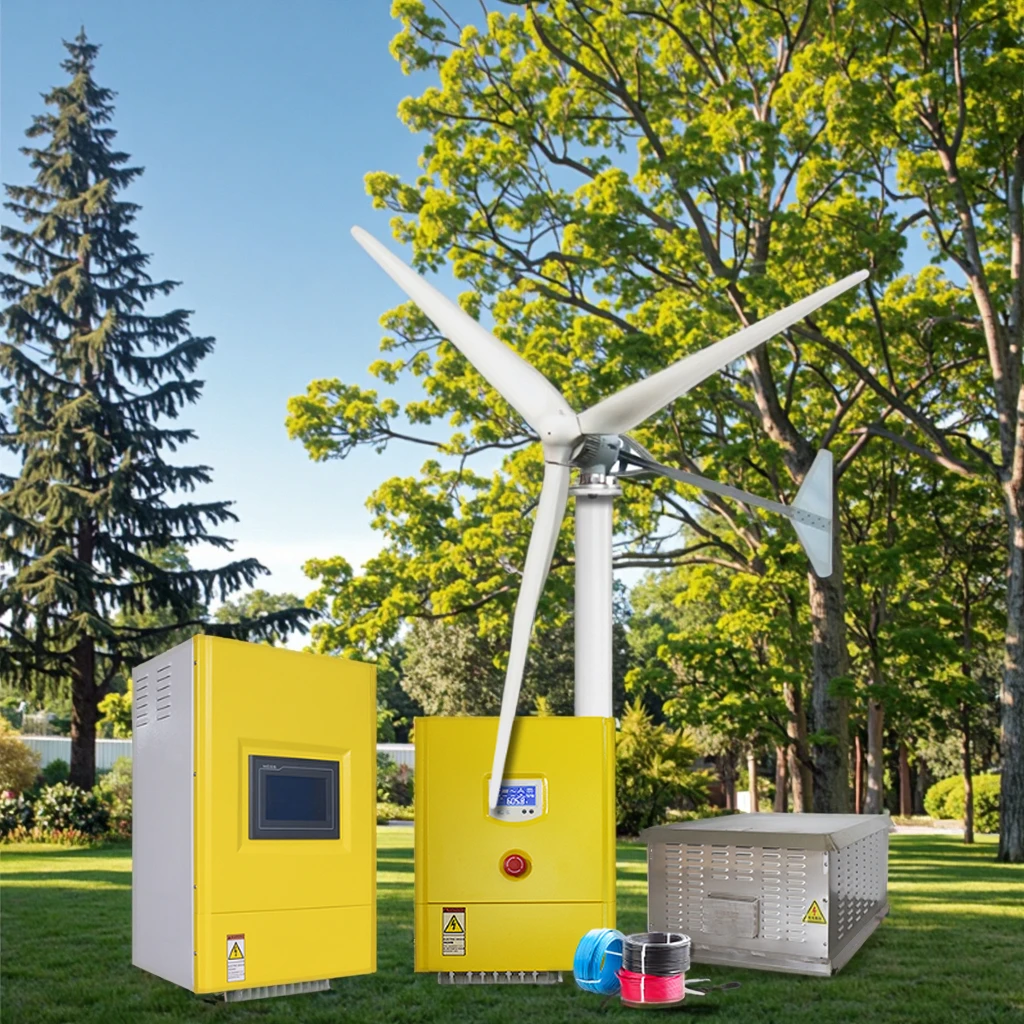 2000W 12V/24V 가정용 풍력 터빈 발전기 키트 - Wind Solar Hybrid Kit 리뷰 및 가격